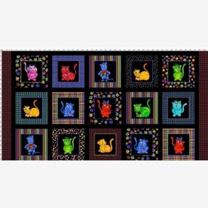 Cool Cats Panel - Panel med katte