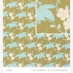 Amy Butler  Midwest Modern 2 - Trailing Cherry