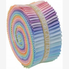 Kona Cotton jellyroll - New Pastel Palette