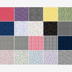 Black White &amp; Bright  stofpakke