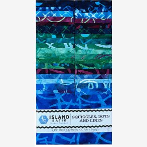 Squiggles, Dots and Lines - Bali stofpakke - 2