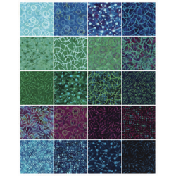 Squiggles, Dots and Lines - Bali stofpakke - 2" strimler