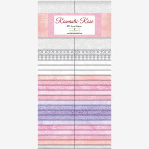 Romantic Rose  stofpakke - 40 Karat Gems