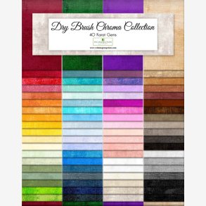Dry Brush Chroma - Jelly Roll med 76 stk. 2
