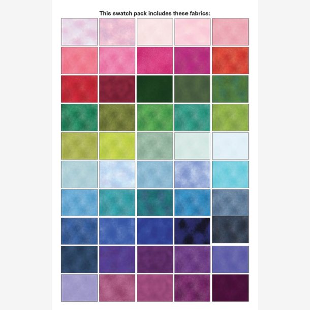 Shadow Blush - Jelly Roll med 50 stk. 2" strimler