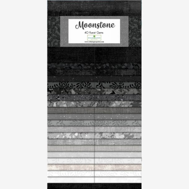 Moonstone - Jelly Roll med 40 2" strimler