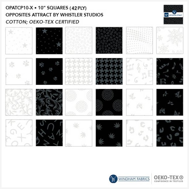 Opposites attract 10" Layer Cake