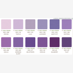 Kona Cotton jellyroll - Lavender Fields Palette