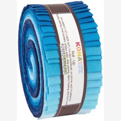 Kona Cotton jellyroll - Sky Gazer Palette