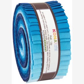 Kona Cotton jellyroll - Sky Gazer Palette