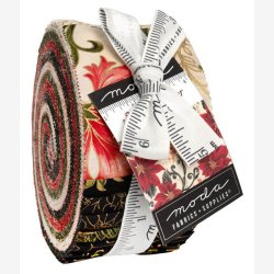 Merry Manor Metallic 2025 - Jelly Roll med 40 styk 2� x 44" strimler