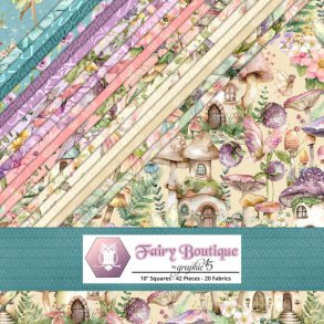 Fairy Boutique - Layer Cake med 42 stykker p� 10