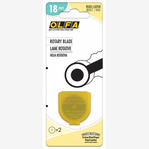 Skreblad - Olfa 18 mm med 2 blade