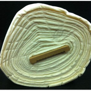 Silke/Polyester mellemfoer Tuscany 240 cm bred