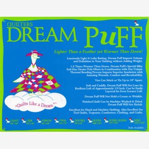Polyester mellemfoer Quilters Dream Puff - king size