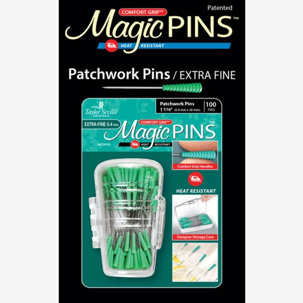 Magic Pins patchwork extra fine - 100 stk