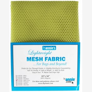 Mesh stof til tasker - Apple Green