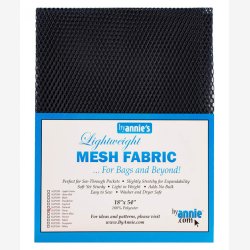 Mesh stof til tasker - navy