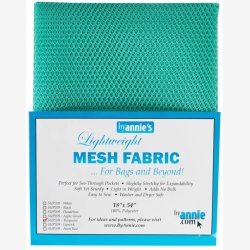 Mesh stof til tasker - turquoise