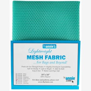 Mesh stof til tasker - turquoise