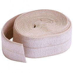 Fold-over elastik - Natural