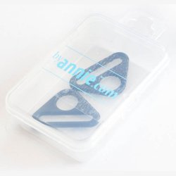 Trekantring - 1" bred 