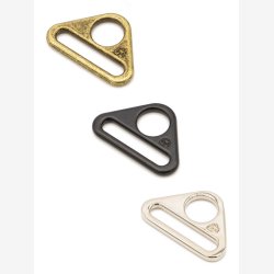 Trekantring - 1" bred 