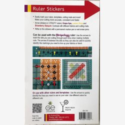 Stickers til ruler / lineal - Fruity Fiesta Palette
