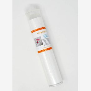 Vinyl til applikation - Glitter - hvid