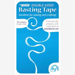  ByAnnie basting tape med lim p begge sider - 3 mm bred