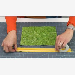  ByAnnie basting tape med lim p begge sider - 3 mm bred