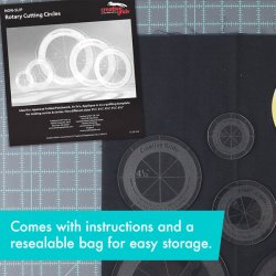 Non Slip Circles - st med 5 strrelser