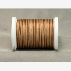 Maskinquiltetrd - chokoladefarvede nuancer