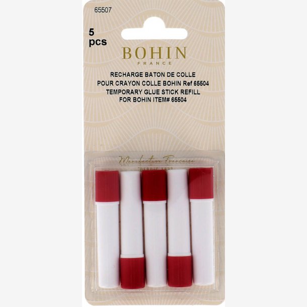 5 limstifter til Bohin lim pen