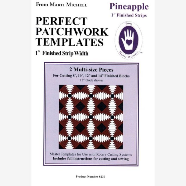 Perfect Patchwork Template - Pineapple