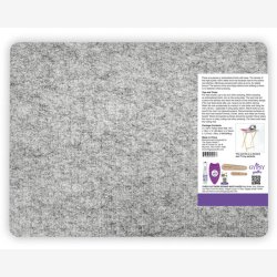 Stor uld pressemtte - 14 1/3" x 18 7/8"