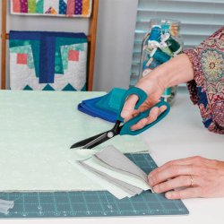 Karen Kay Buckley saks/ekstra stor (ca. 22 cm) 