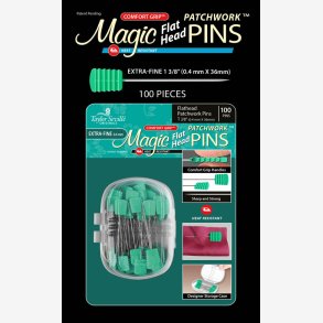 Magic Pins flathead patchwork extra fine - 100 stk