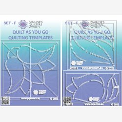 QAYG SET F Quilting Templates