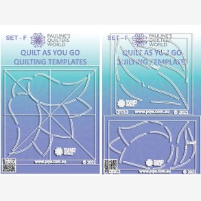 QAYG SET F Quilting Templates