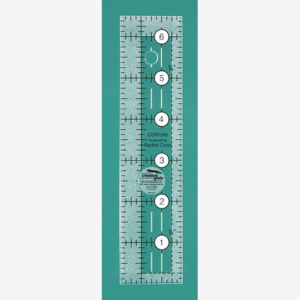 Non Slip 1�" x 6�" Ruler