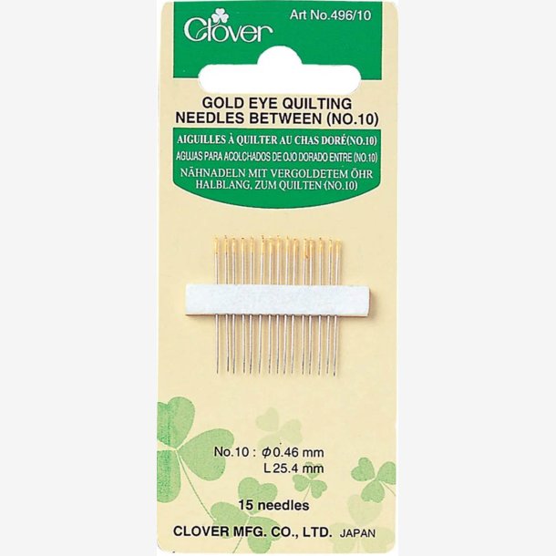 Clover gold eye quiltenle, str. 10