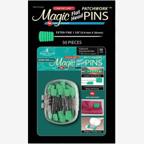 Magic Pins flathead patchwork extra fine - 50 stk