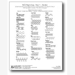 Bold Beginnings Border Pack #1