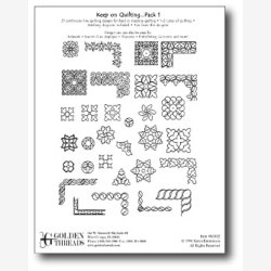 Keep on Quiltning - packet #1