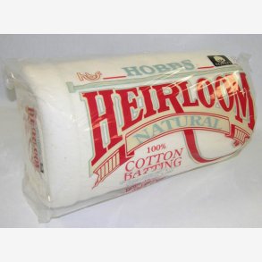 100 % Bomuld mellemfoer Heirloom (114 cm x 152 cm)