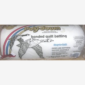 Polyester mellemfoer Poly-down (114 cm x 152 cm)