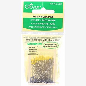 Knappenle med glashoveder 36 mm x 0,5 mm