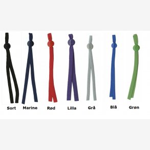 Justerbar elastik til mundbind