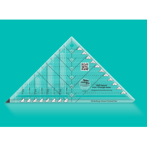 Non Slip Half Square 4-1 Triangle Ruler
